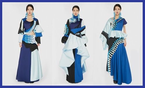 哈尼族服饰展示传承与创新系列 锦绣霓裳